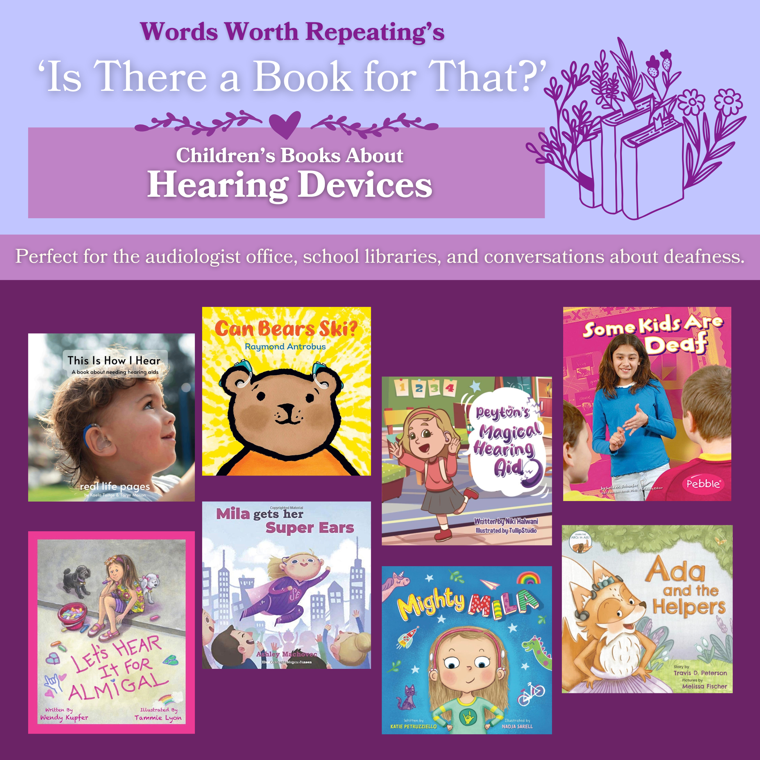Children’s Books About Hearing Devices