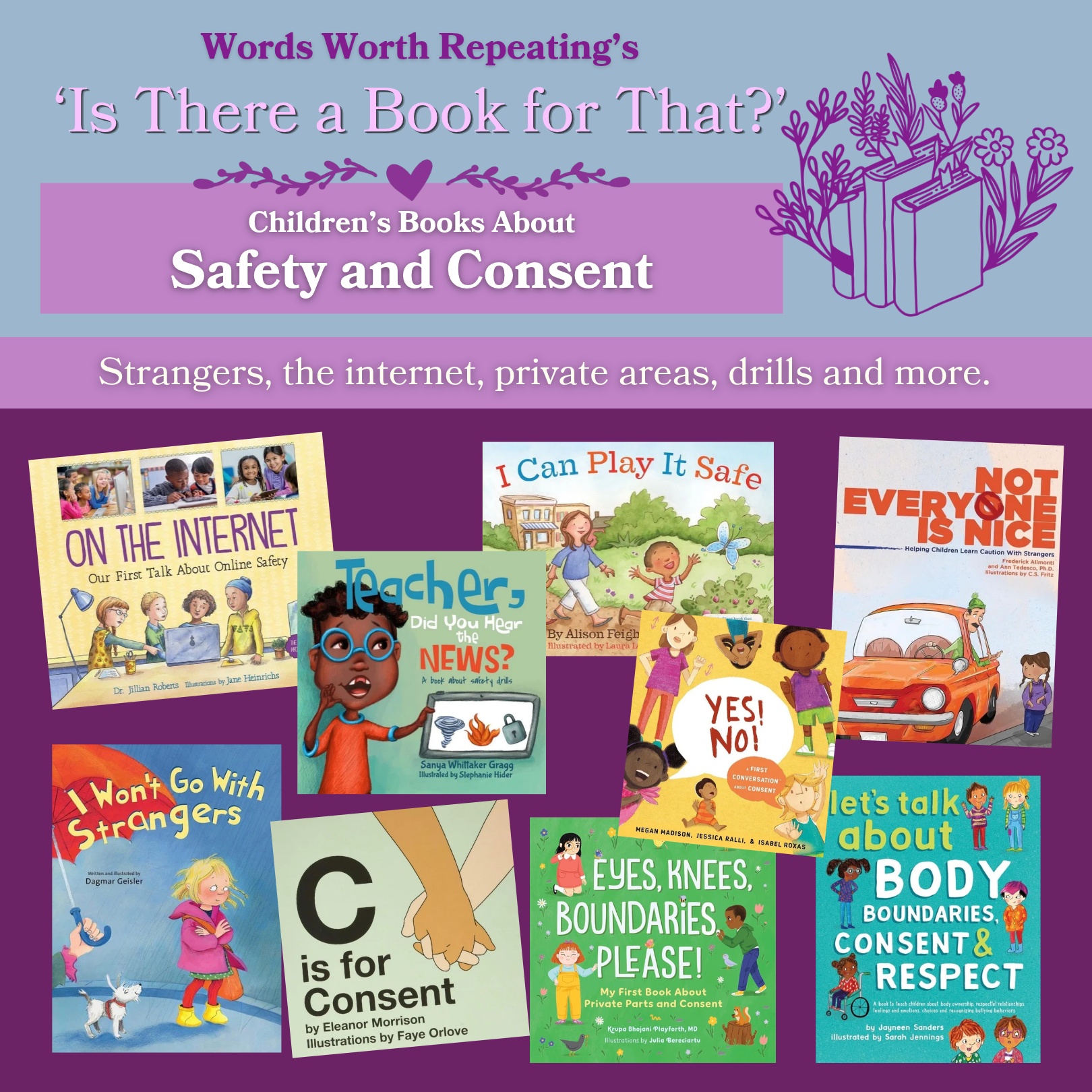 Children’s Books About   Safety and Consent