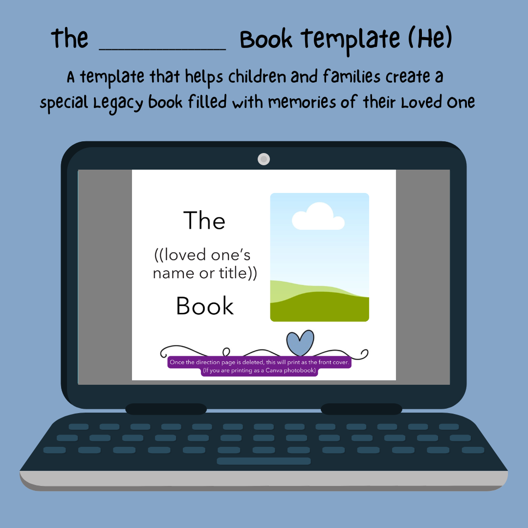 The __________ Book (He-Adult) Legacy Digital Template
