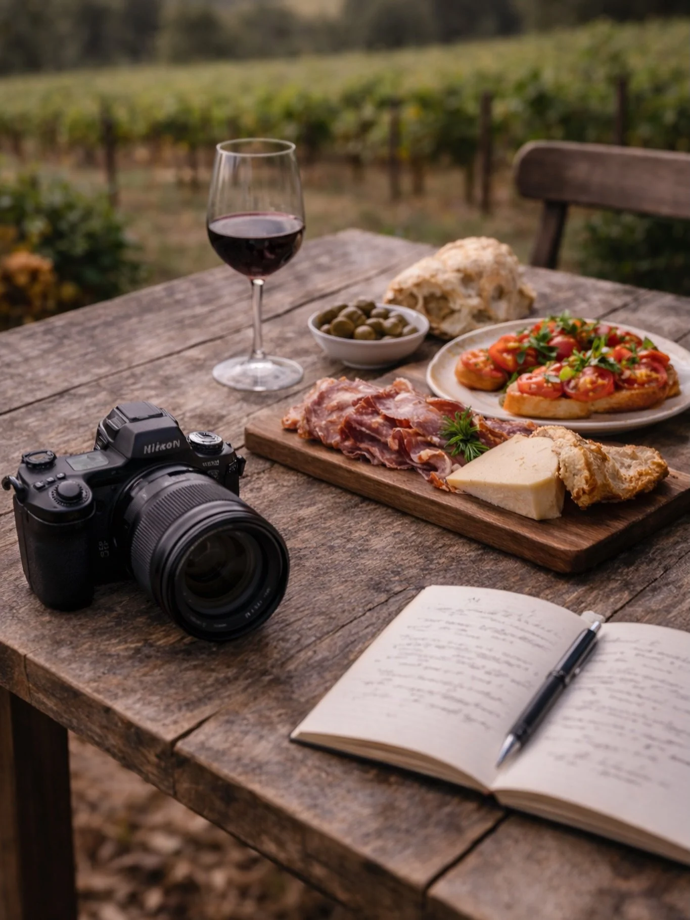 This is how the work happens.
Between meals.
Between places.

Salt, Soil &amp; Cellar