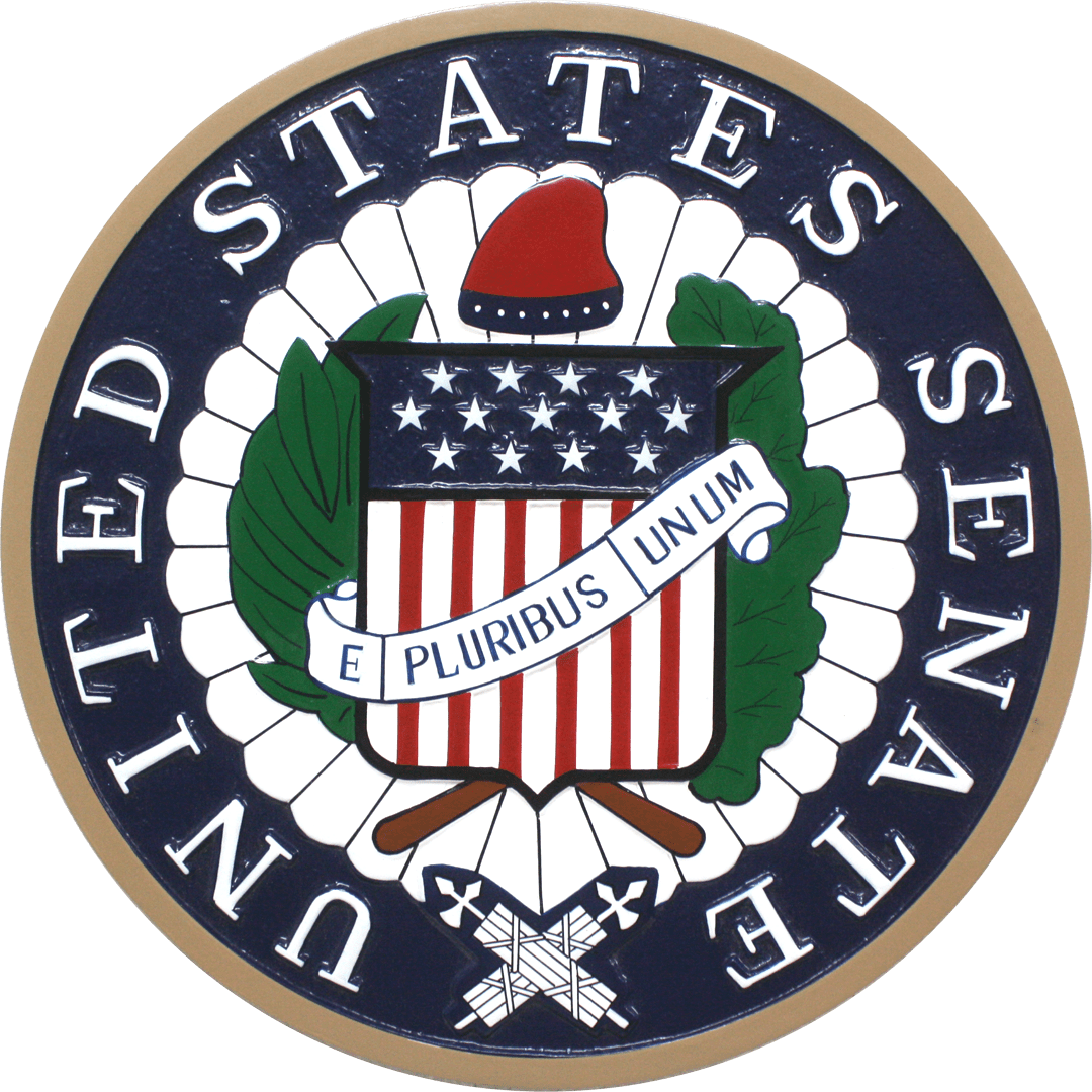 Seal of the U.S. Department of Veterans Affairs featuring a shield and an eagle.