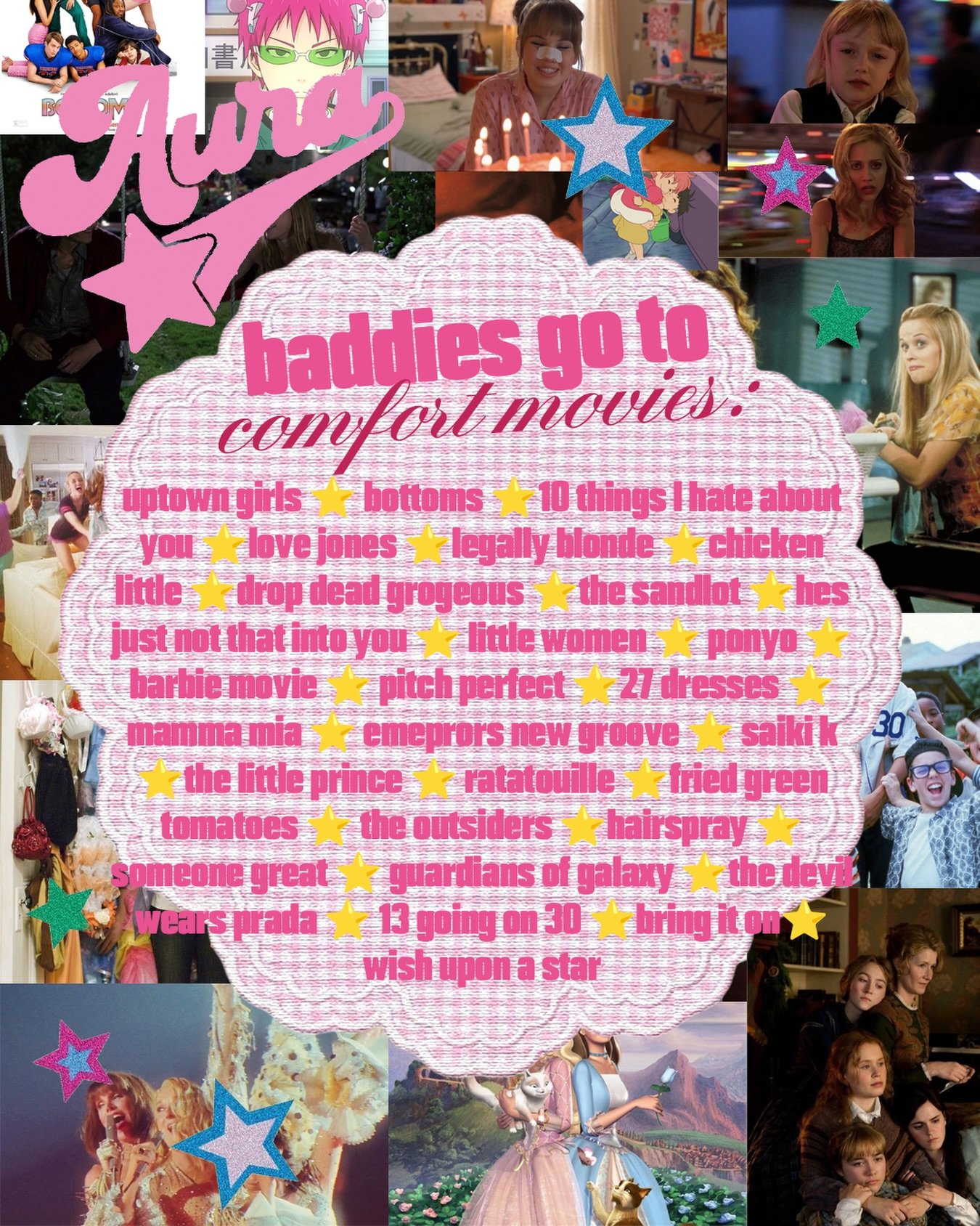 What are the baddies up to tonight? 🫣Looking for a chill night binge watching movies? Here are some baddie comfort movie recommendations 😏let us know if you see your fave comfort movie 🍿 

#auramagaziine #auramag #spokanesmallbusiness #discoveryfe