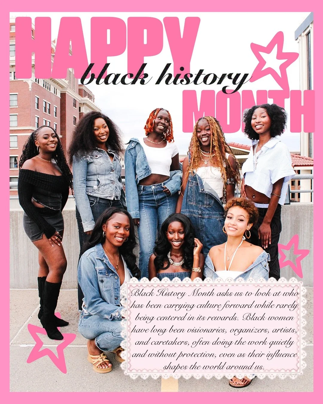 Happy Black History Month to all our baddies.
But here at Aura, it&rsquo;s never just a month.
Black women have paved the way for so much of the culture we move through today, yet are too often discredited and disrespected. Aura sees that. 
Our hope 