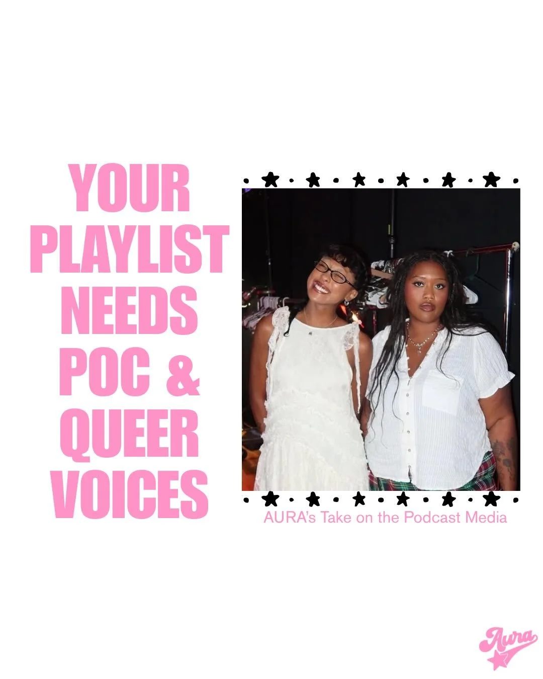 in this edition of the fine print, we&rsquo;re looking at why certain voices are consistently given space, visibility, and credibility over others, especially within podcast culture 🎧💭

read the full feature now https://www.auramagaziine.com/fine-p