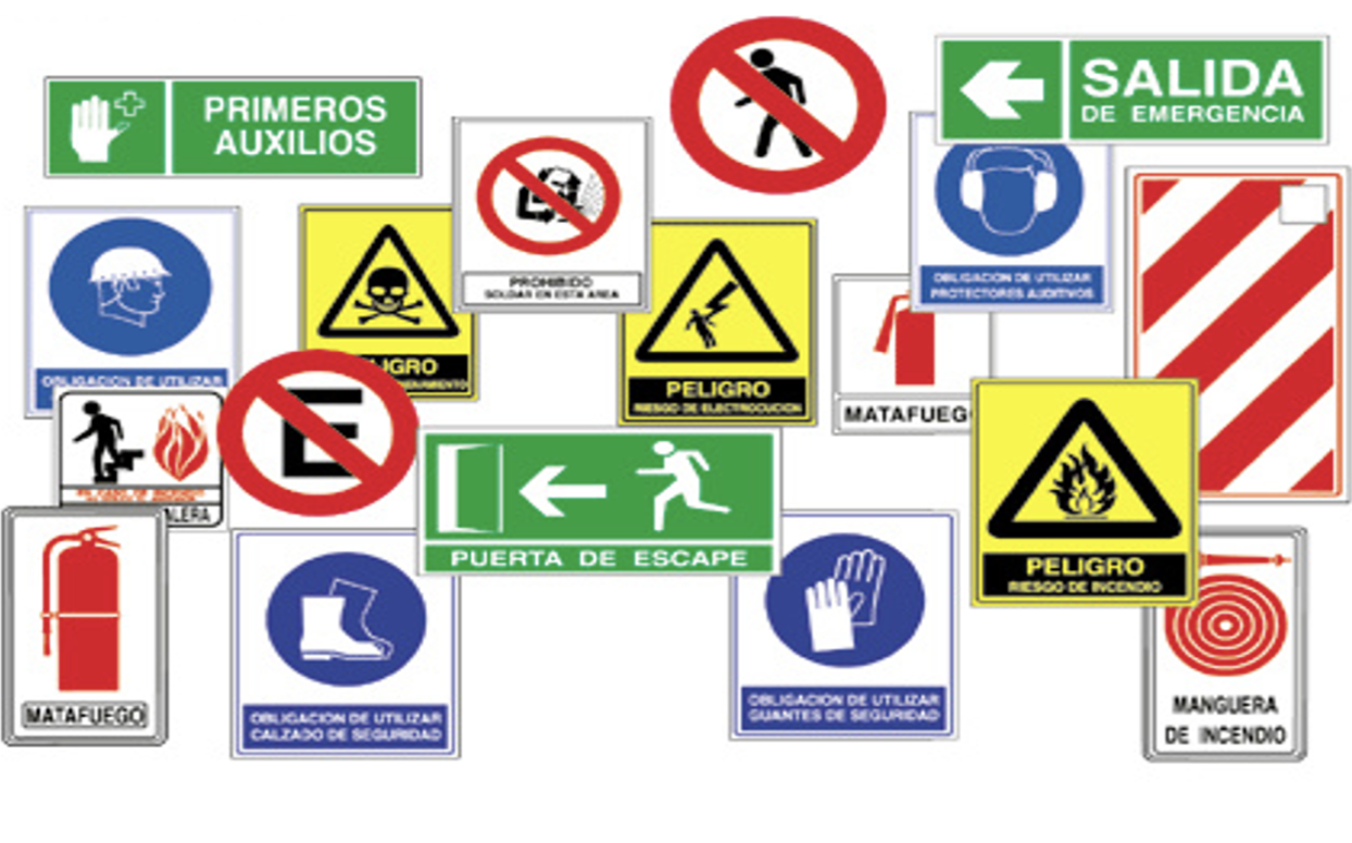 LETREROS PRECAUCIÓN EN ESTIRENO Y TROVICEL