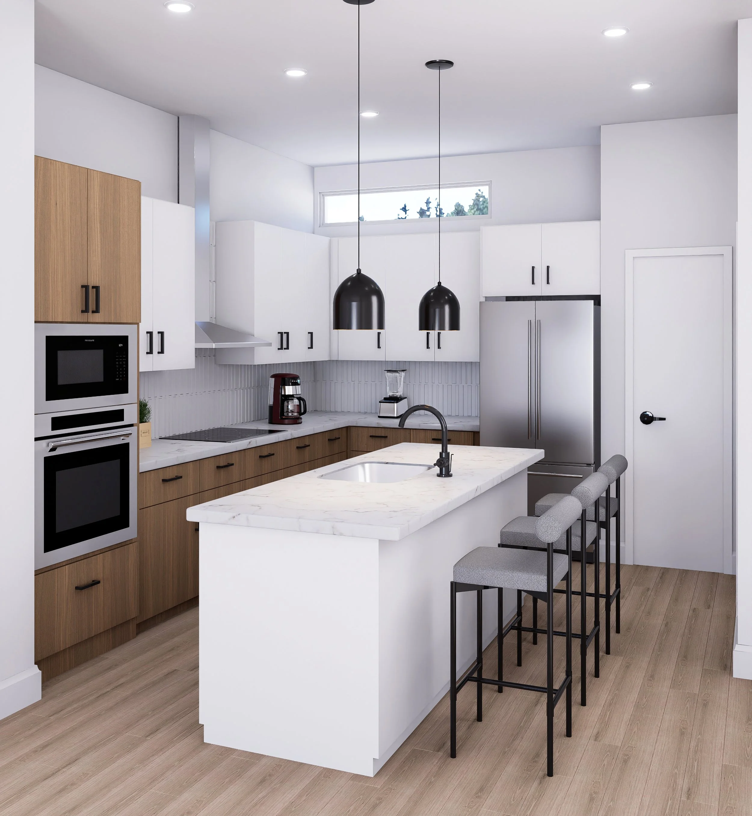 A & B Unit - Kitchen - Cedar.jpg