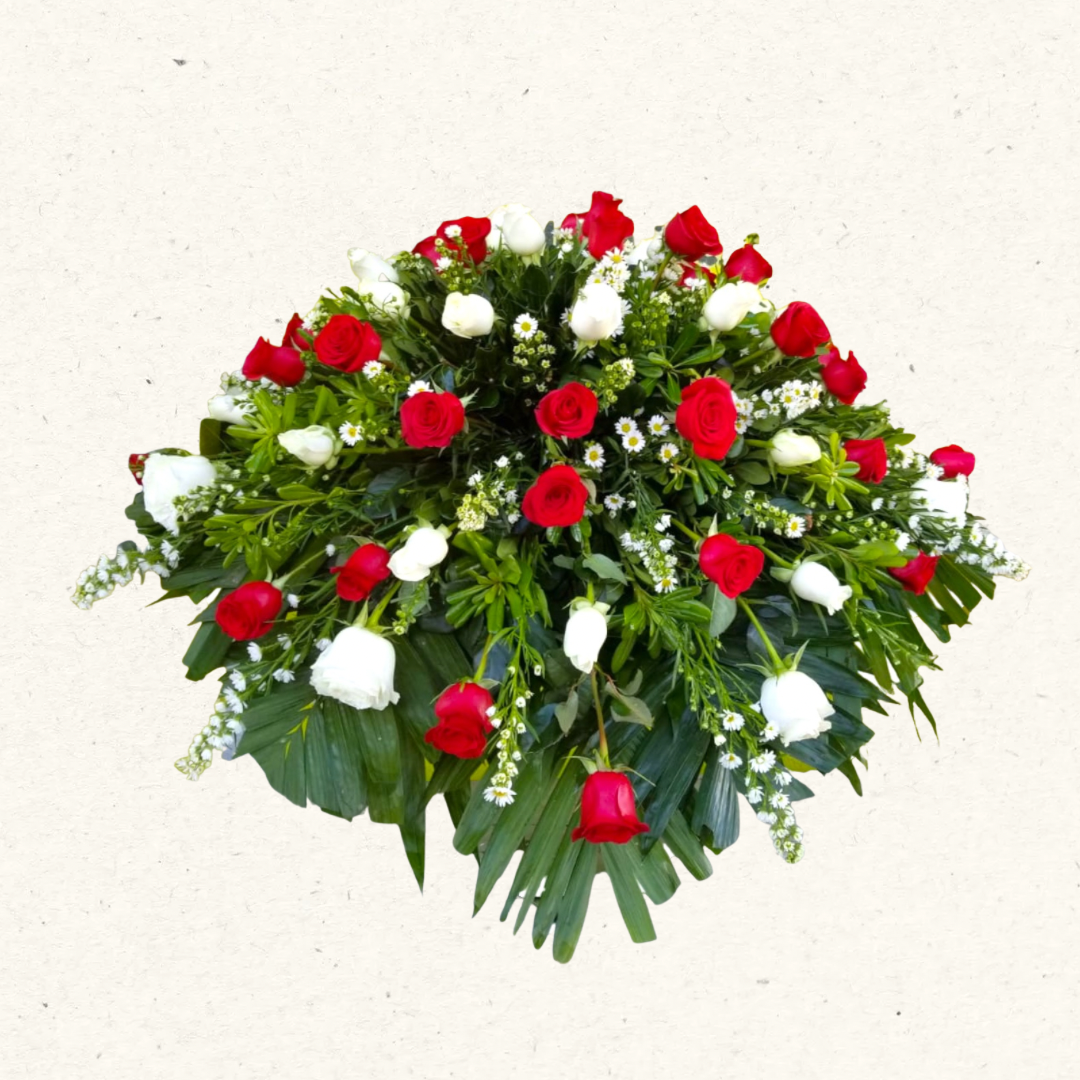 CUBRE CAJA/ ATAUD FUNEBRE