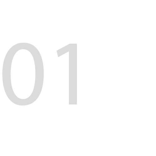 Digital number display showing '01' in gray on a black background.