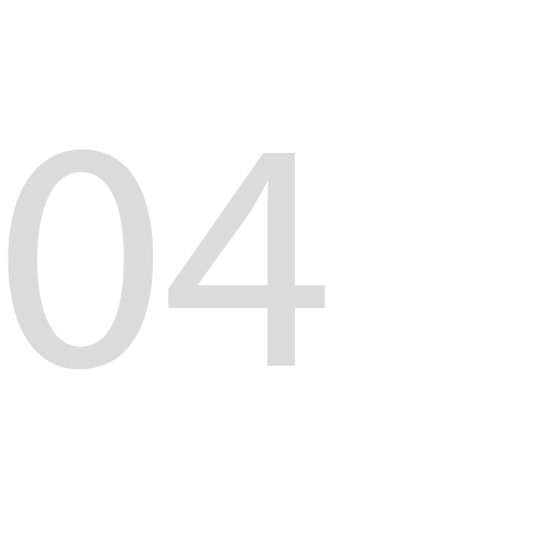 Number four displayed on a black background.