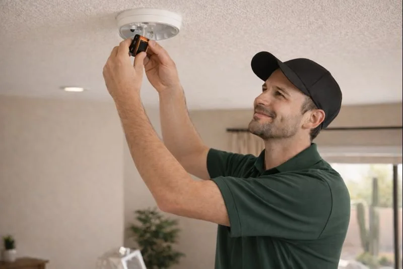 Bi-Annual Smoke Detector Battery Replacement