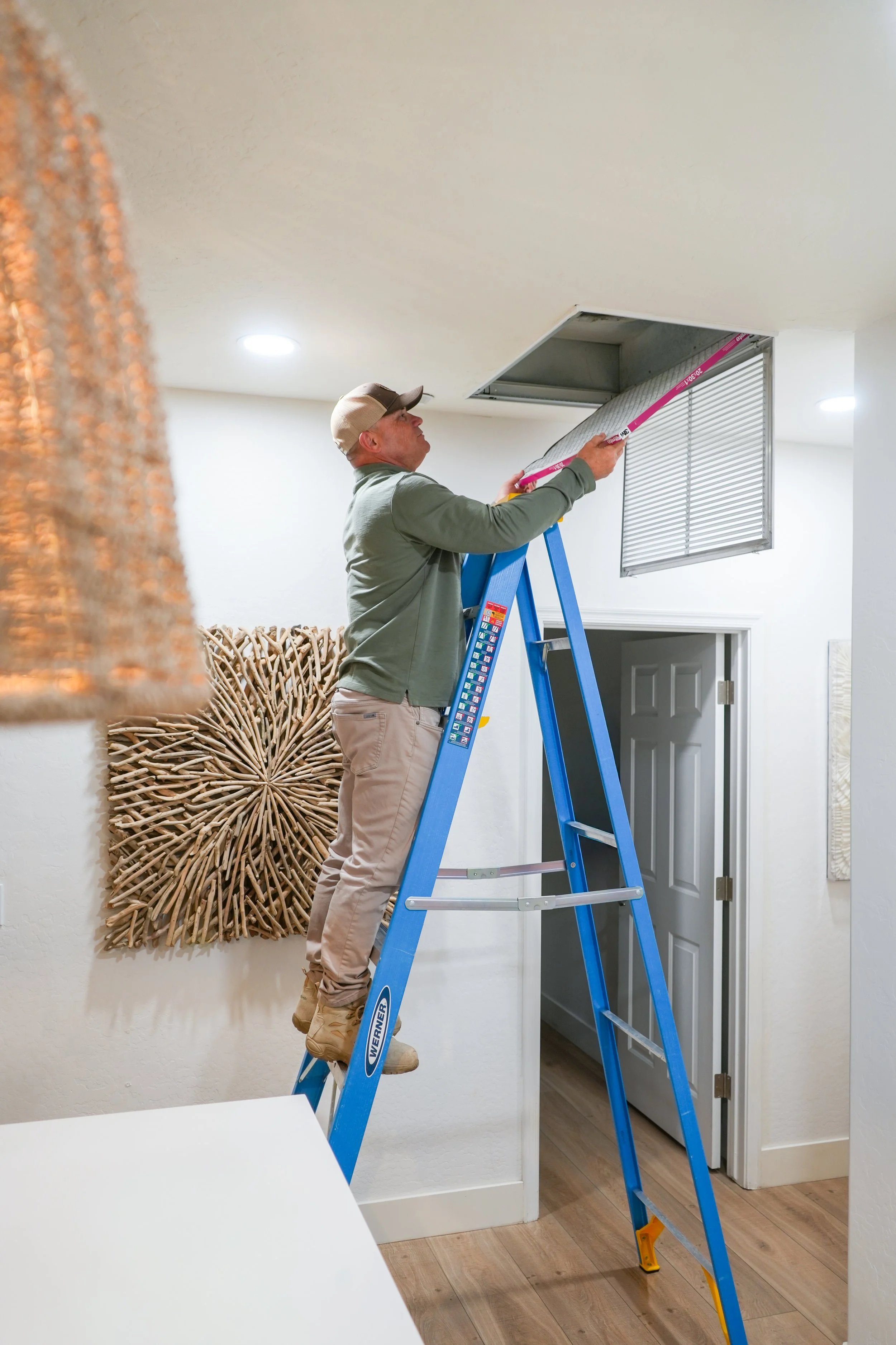 Monthly Air Filter Replacement