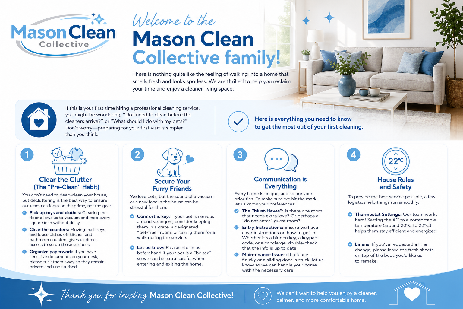 How to Prepare for Your First Cleaning: A Stress-Free Guide