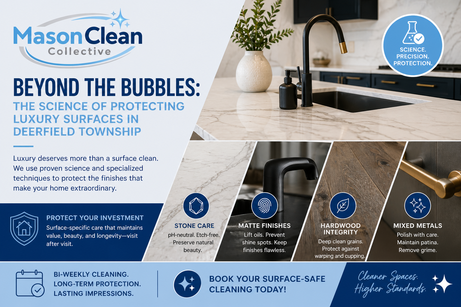 Beyond the Bubbles: The Science of Protecting Luxury Surfaces in Deerfield Township