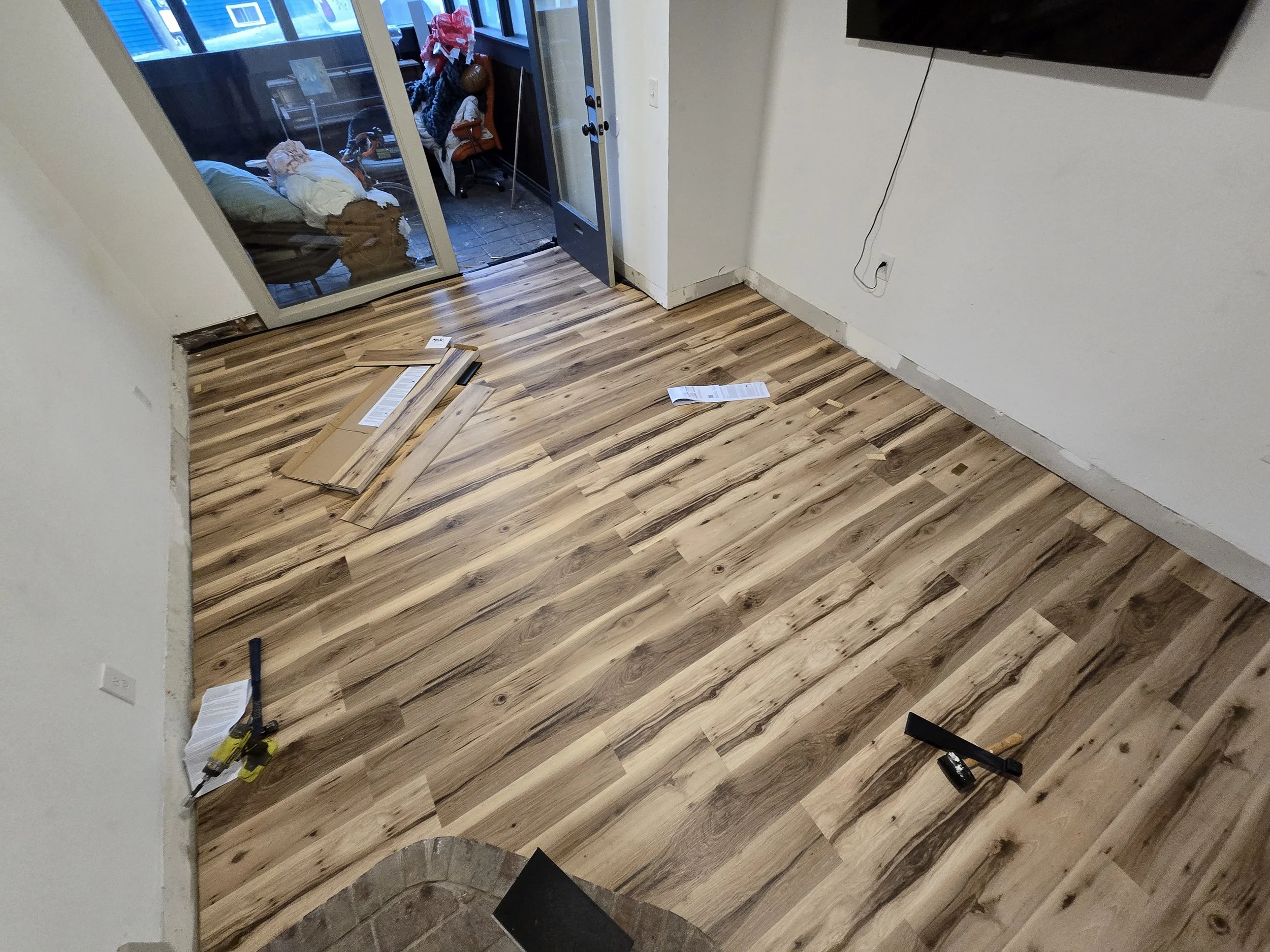 New Floor and Floor Support