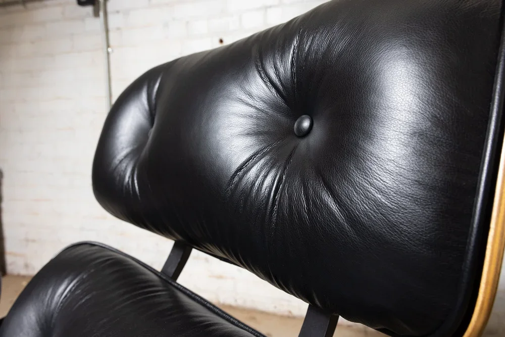 Black Eames Lounge Chair Repair & Restoration