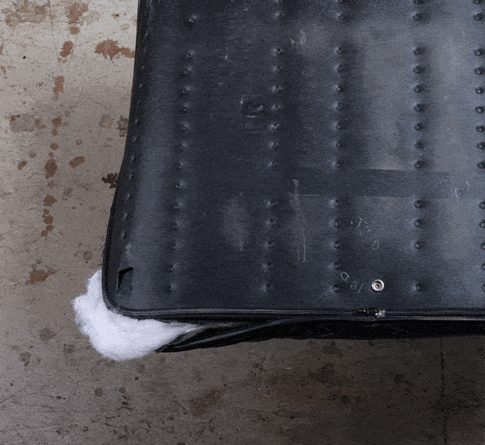 Eames chair zipper repair
