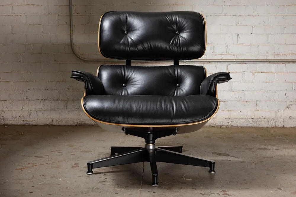 Fully restored Eames lounge chair