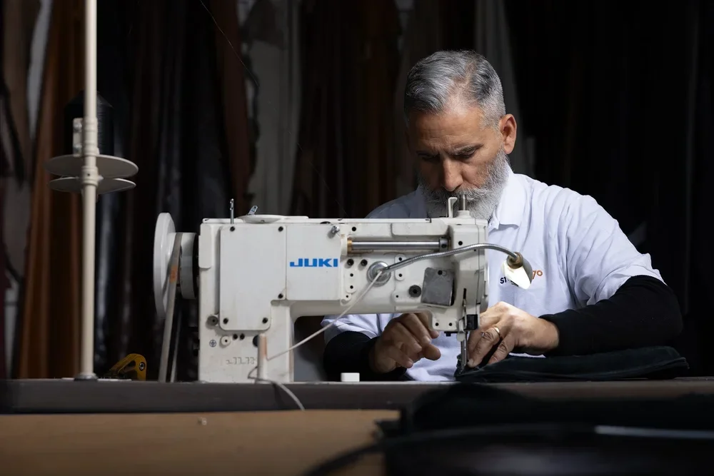 Eames lounge leather repair