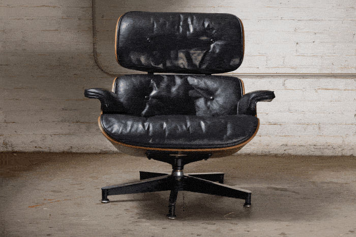 Eames lounge chair repair and restoration