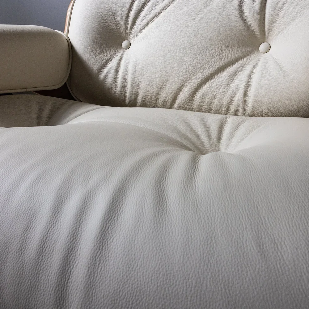 White Eames Lounge Chair Repair & Restoration