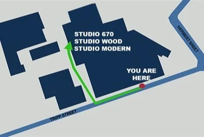 Directions once in front of 35 Tripp Street