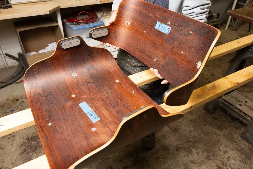 Eames lounge shock mount repair