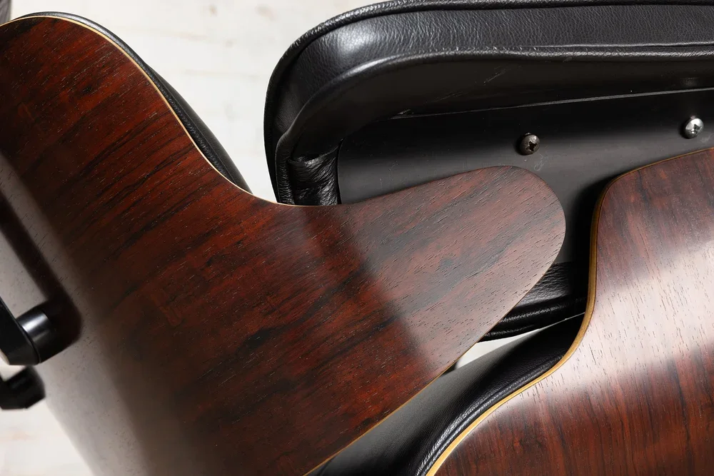 Black Eames Lounge Chair Repair & Restoration