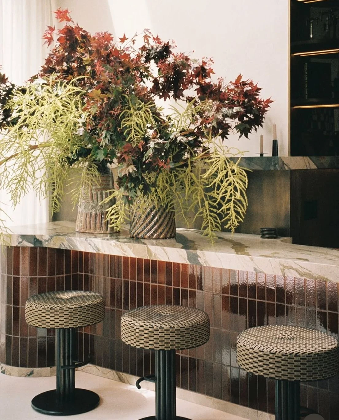 Tania Sarins LA Home Bar 