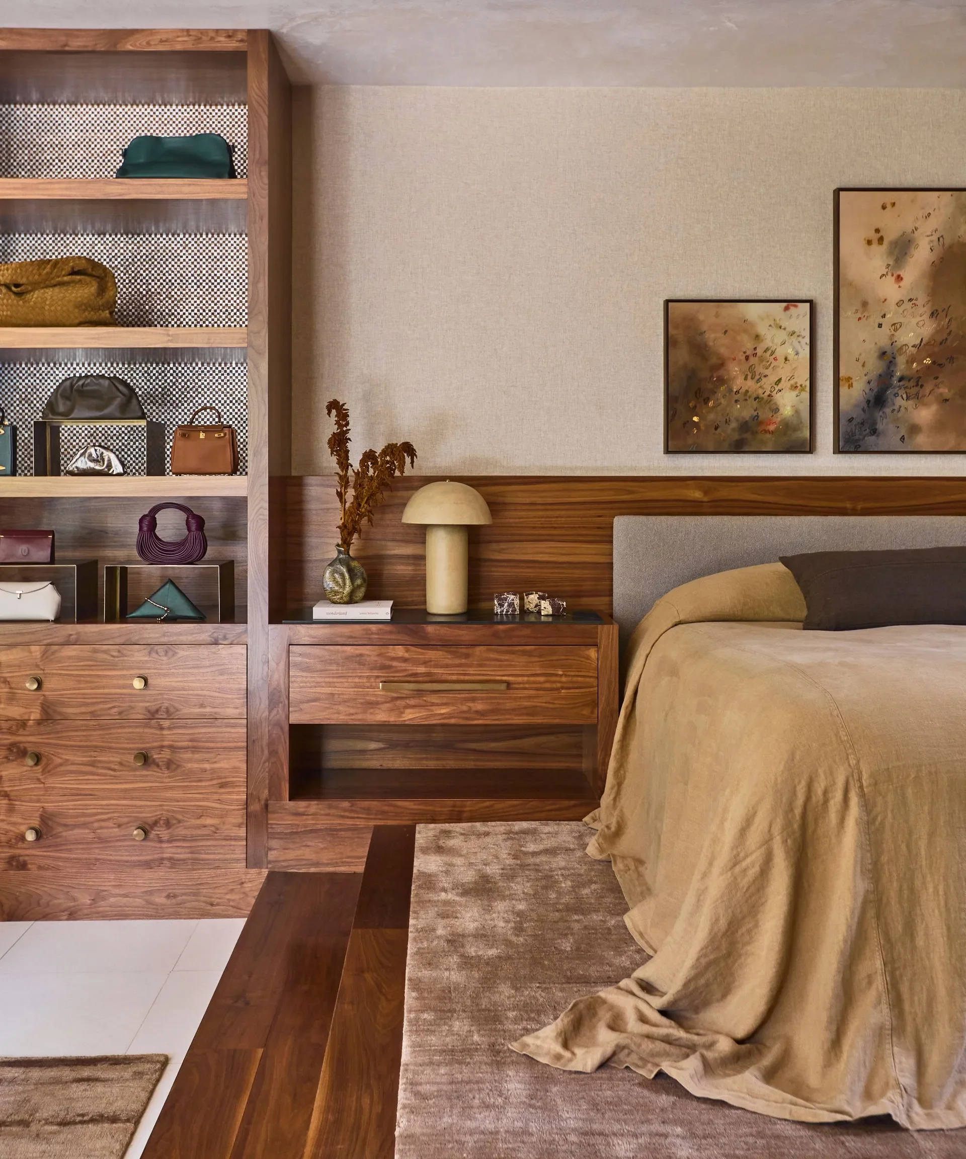 Tania Sarins LA Bedroom 