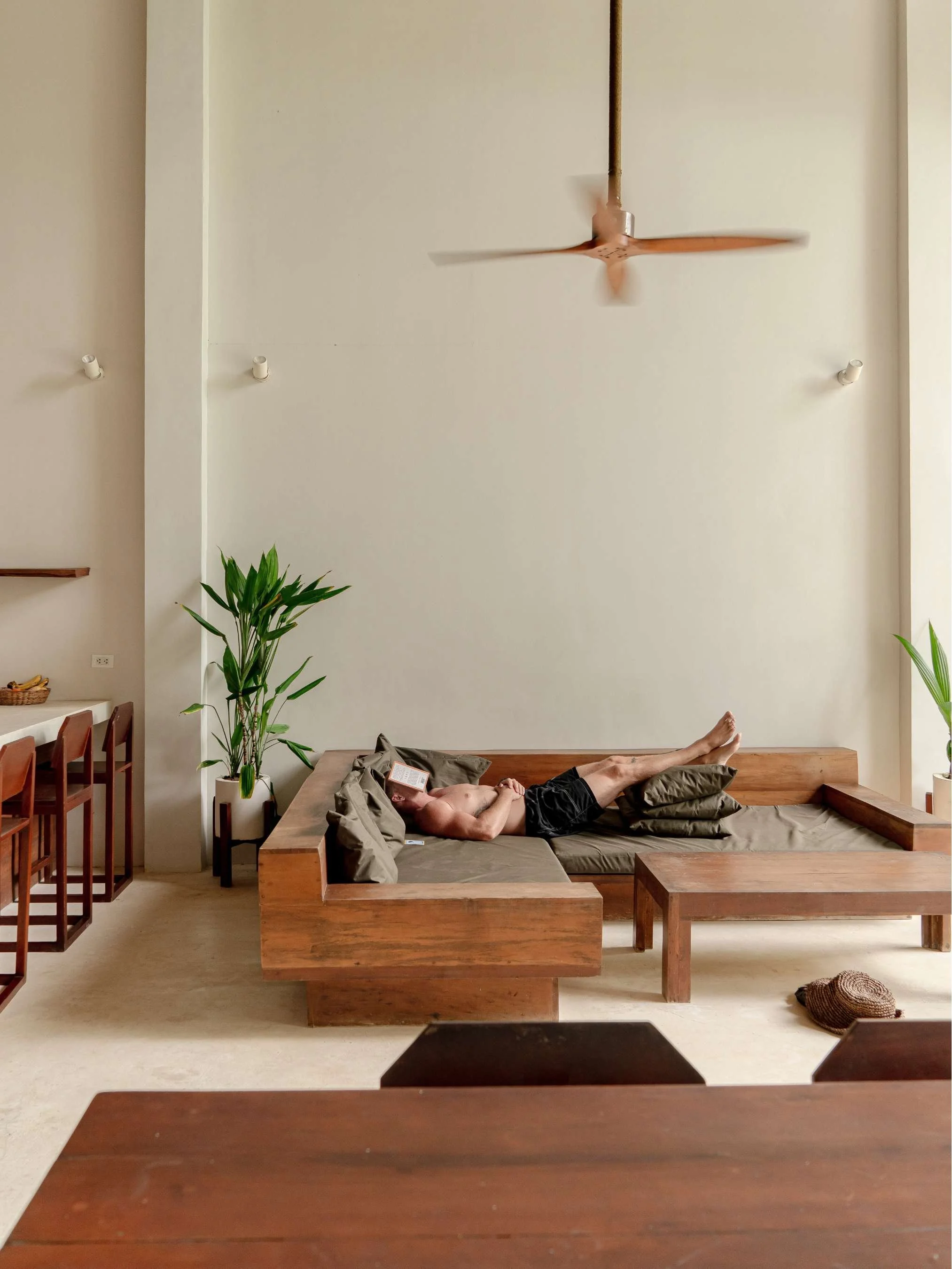 Villa Photography for beautiful accommodation in Seaclub Siargao, Philippines, Pool Villa for best holidays, living room aesthetic 