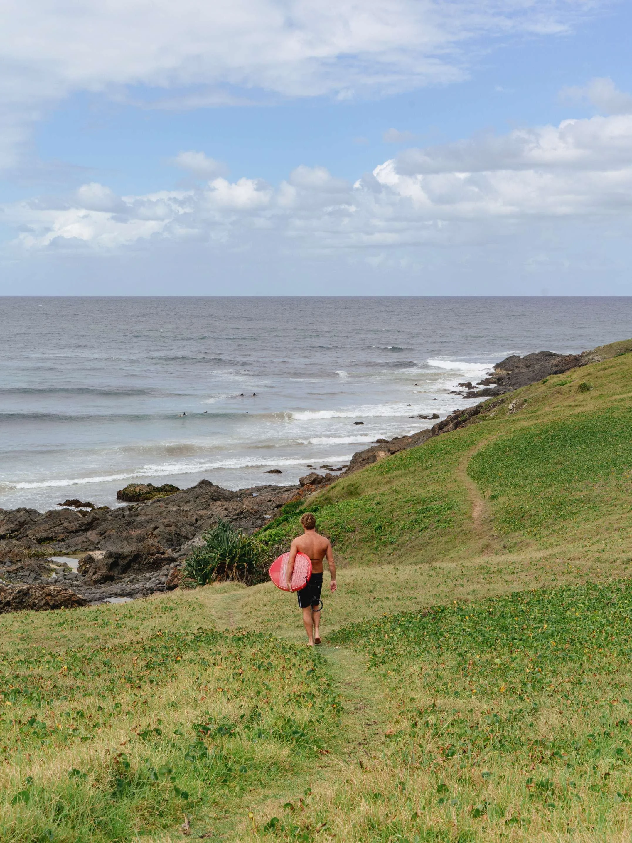 surfing at Crescent Head, NSW landscape photography 