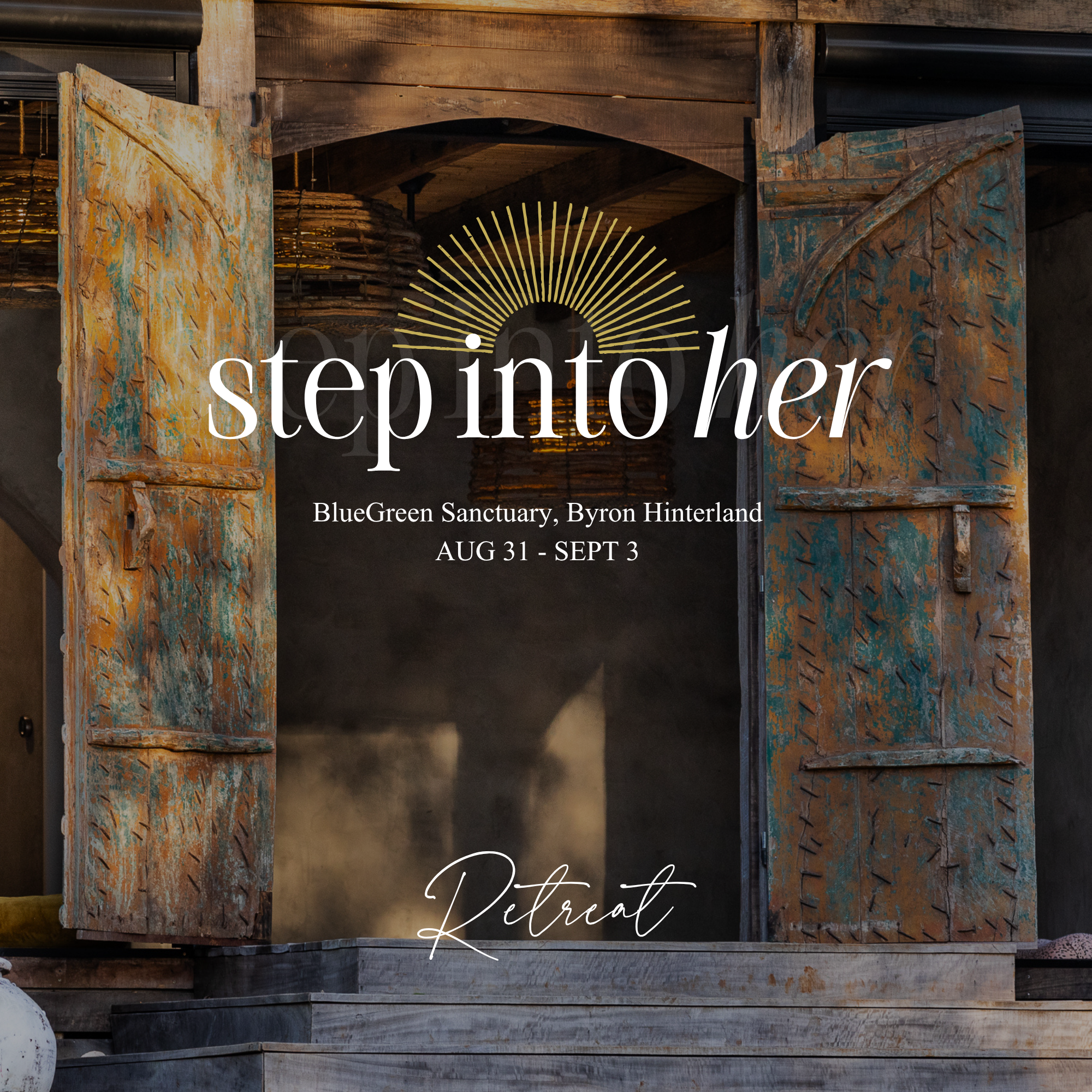 Step Into Her Retreat Deposit