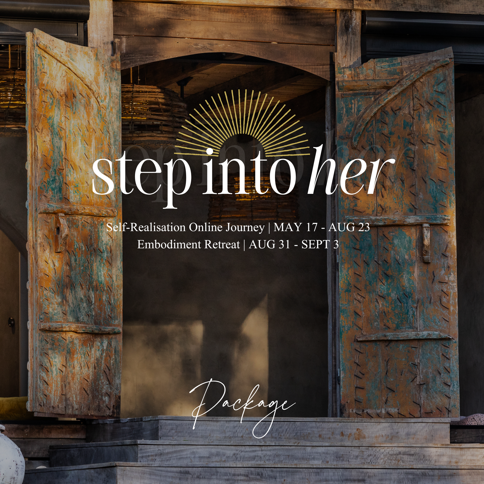 Step Into Her Package Deposit