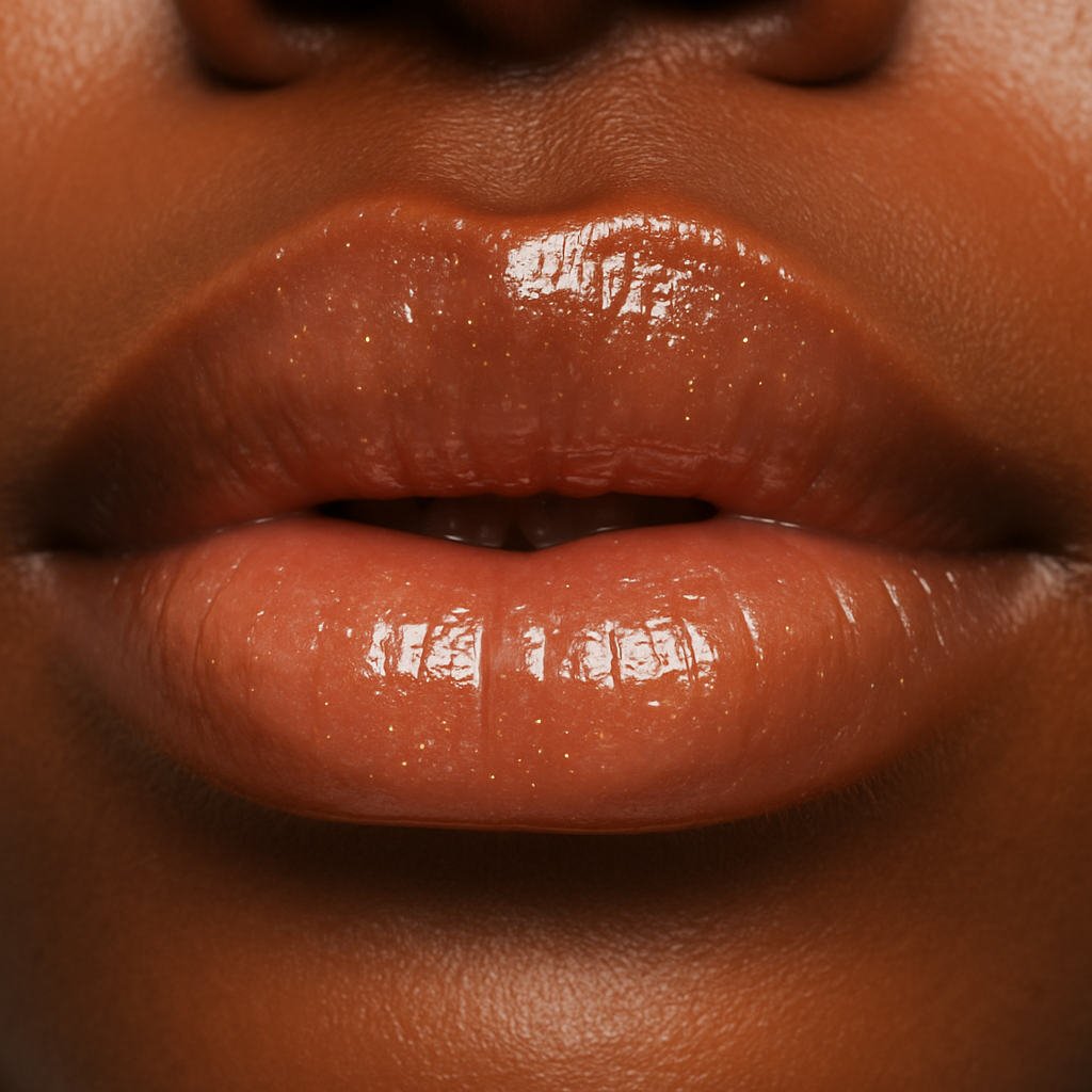 Royal Rose - Lustrous Peach-Gold Lips Close-Up.png
