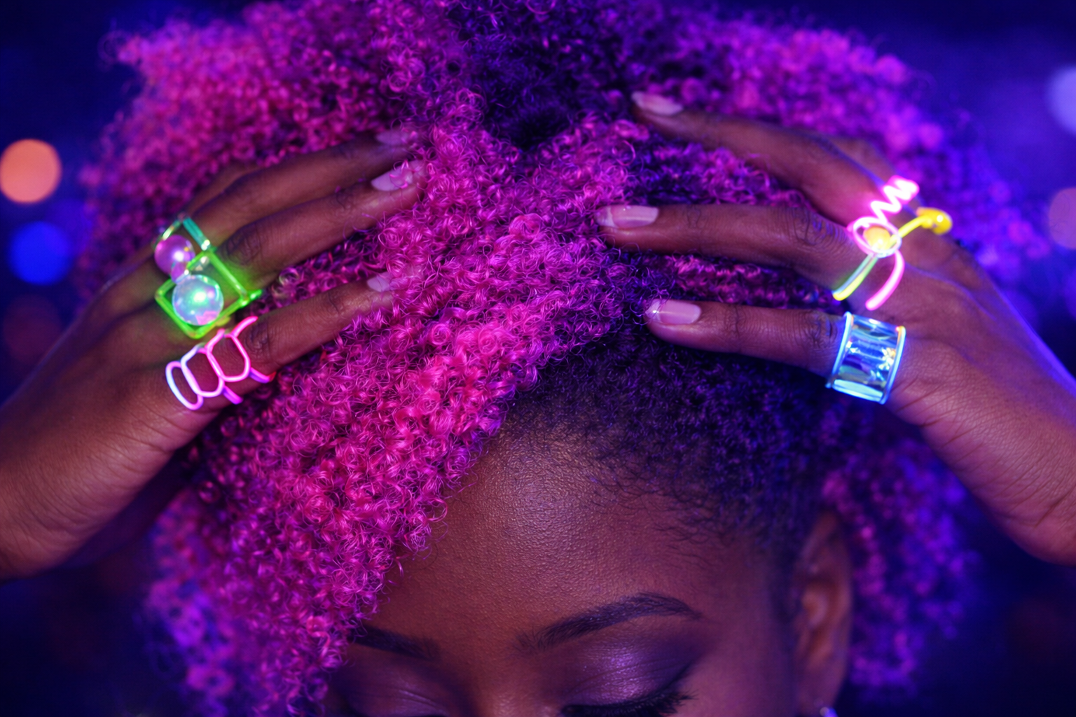 Rave Glo - UV Hair Color wax
