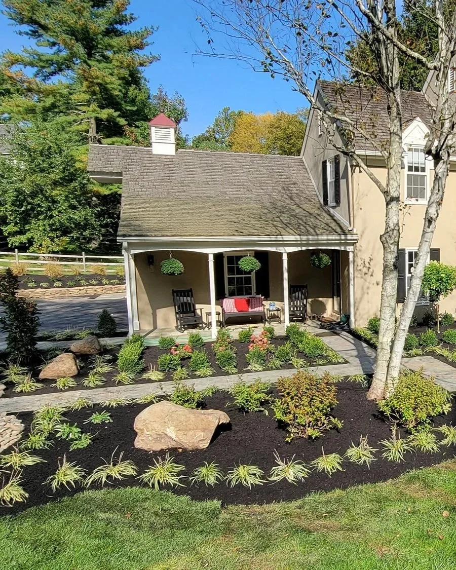 Large Front Landscape Design