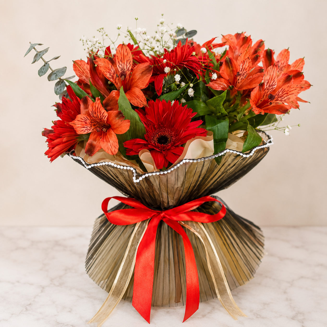 Signature Wrapped Bouquet
