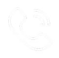 Icon of a telephone handset with sound waves