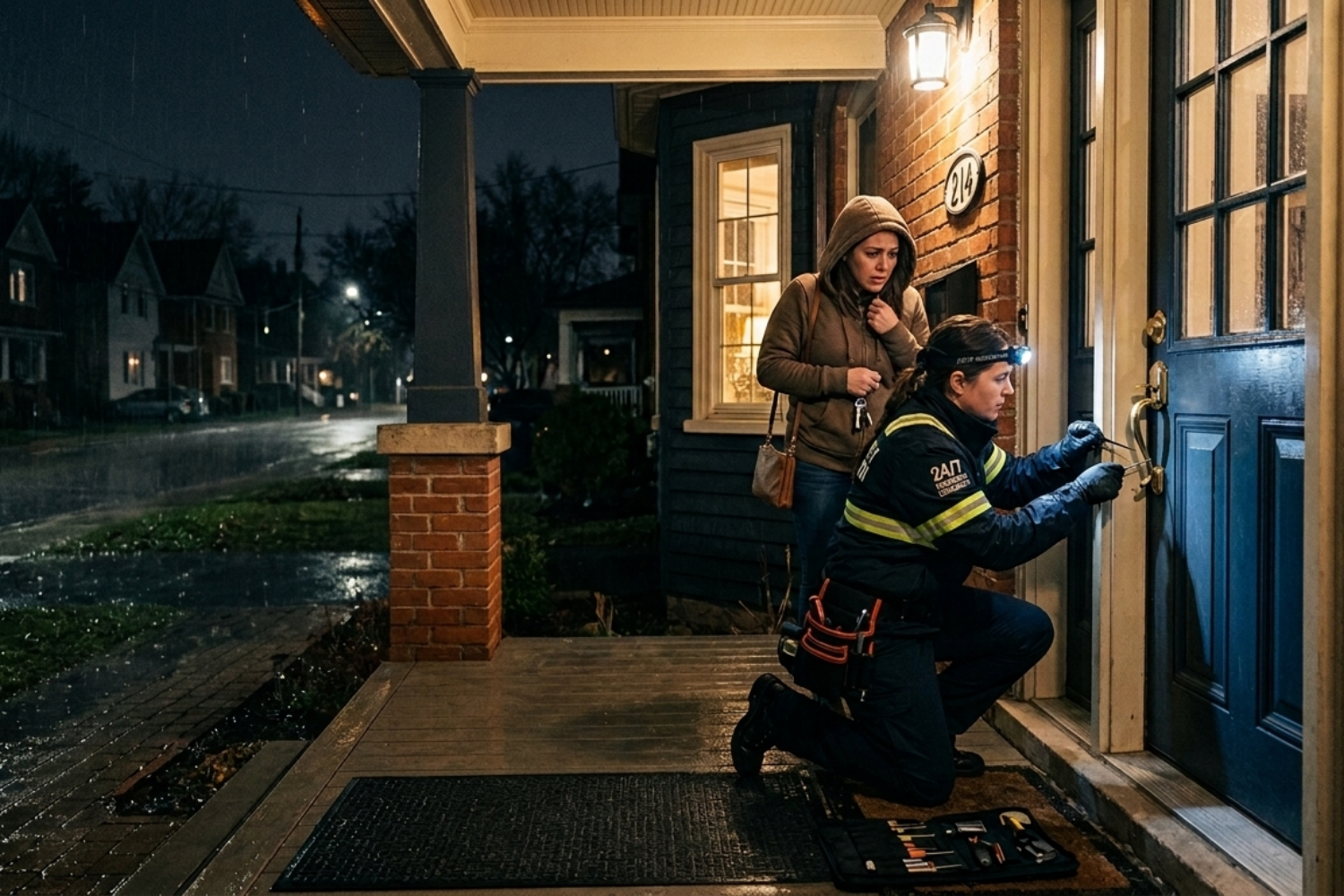 How East Pro Handles 24/7 Residential Locksmith Emergencies