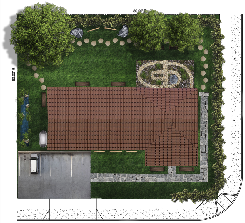 Cultural Center Monument and Site Plan