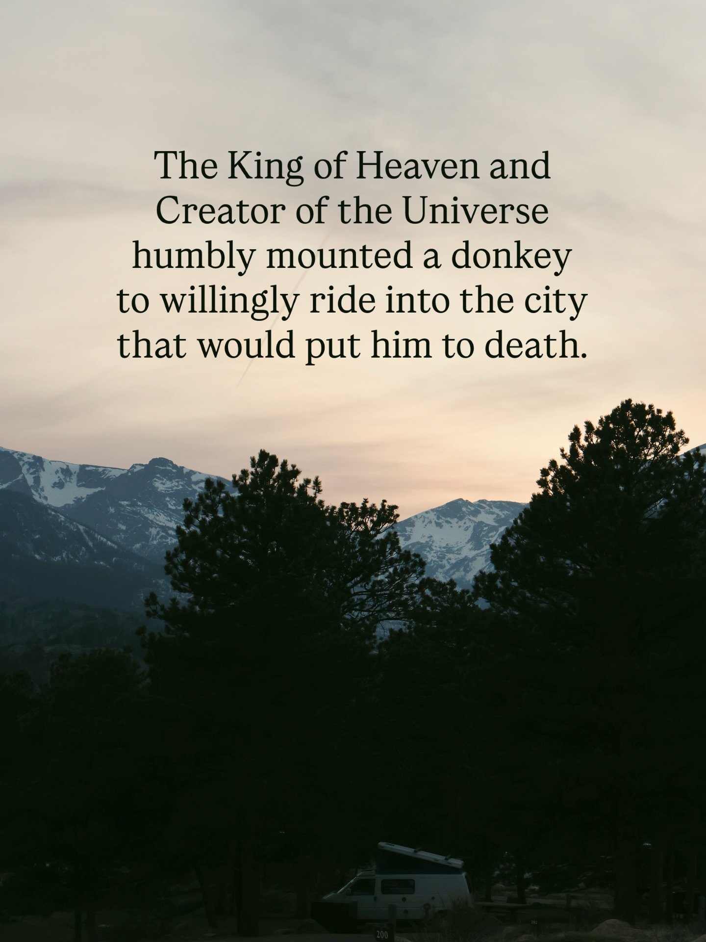 Palm Sunday marks the beginning of a week that changed everything. 🌿

It&rsquo;s why we&rsquo;re here&hellip; praying for many to look up as we point to the one who offers to take away our sin and give us eternal life! 🕊️

🙏 Pray with us for oppor