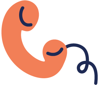 Icon representing a telephone