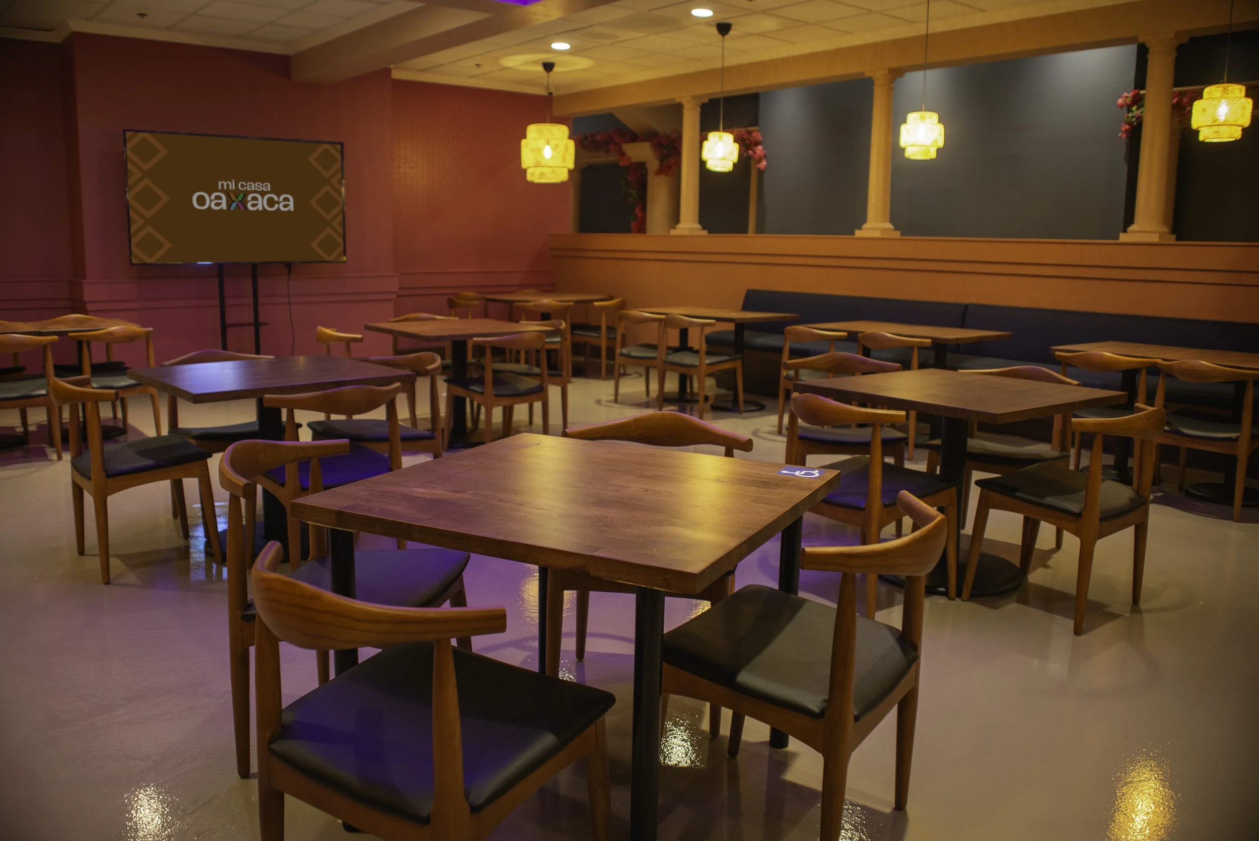 Mi Casa Oaxaca Restaurant Interior