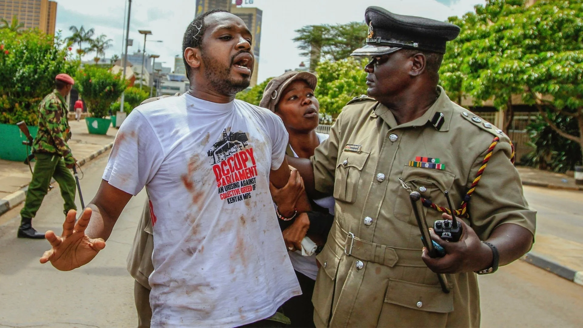 Kenyan political documentary Softie, which won the Editing Prize at Sundance. Part of Plot Twist's curated collection of essential African documentaries available to stream on YouTube and Vimeo. 