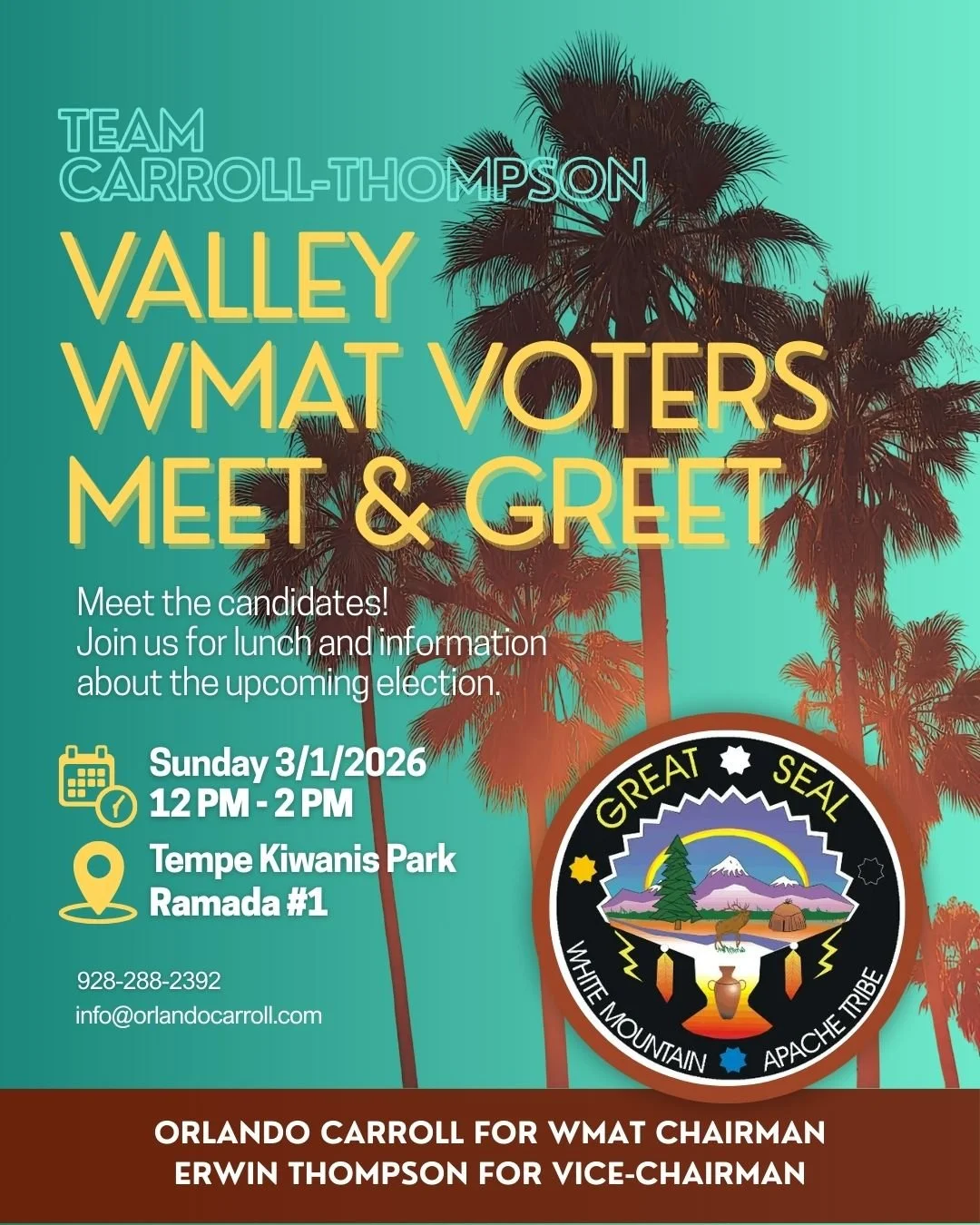 Valley WMAT Voters Meet & Greet
