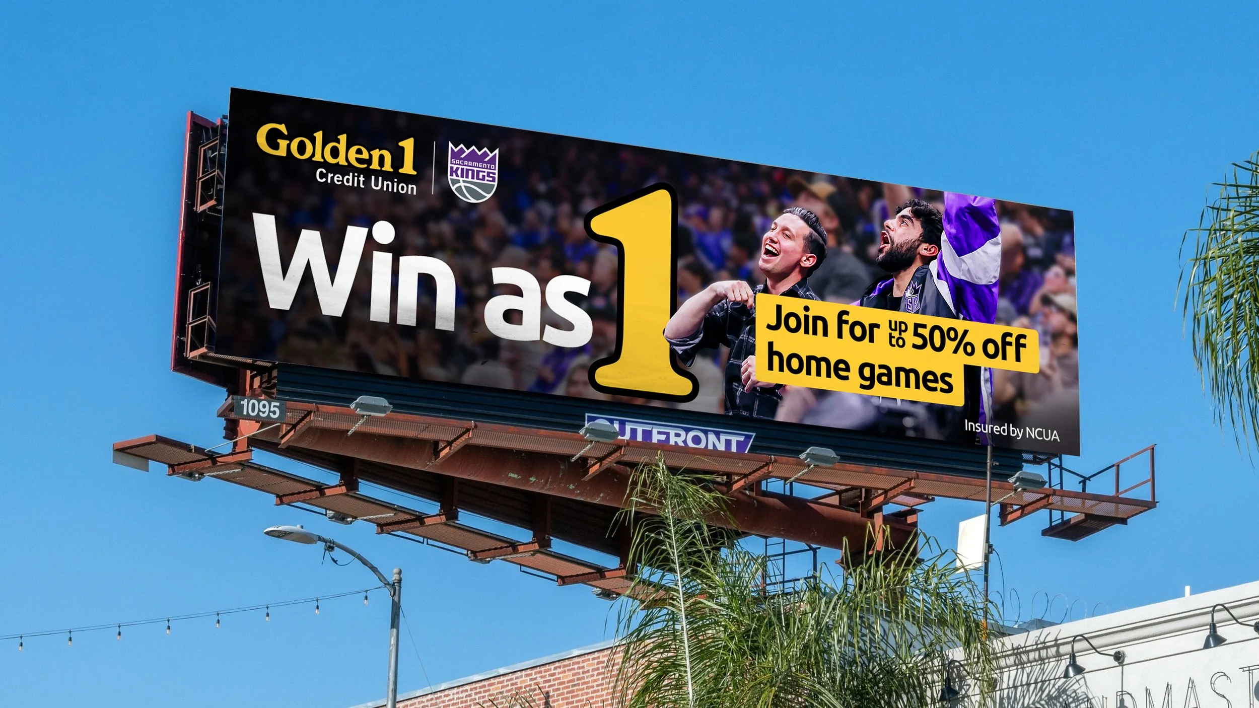 Golden 1 x Kings OOH