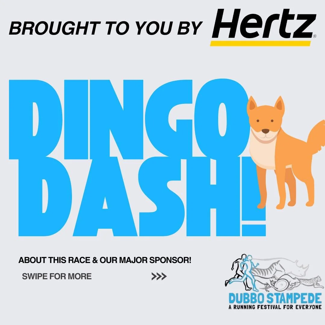 🏁🚗 SPONSOR SHOUTOUT! 🚗🏁

A huge thank you to Hertz for being the proud sponsor of our Dingo Dash at Dubbo Stampede 2025! 🎉🐕

Whether you need a ride to the event or are planning your own adventure, Hertz has got you covered with reliable, top-q