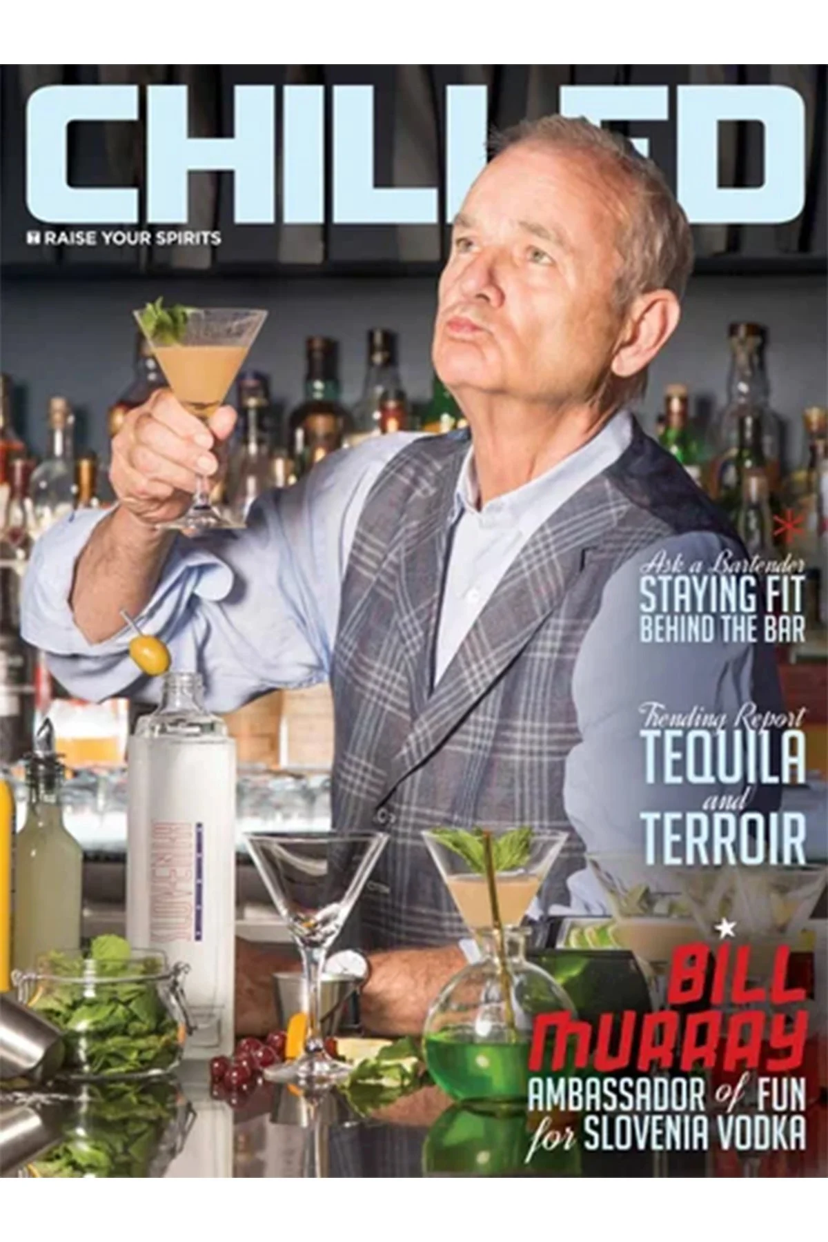 Bill Murray - Chilled Magazine (Cover)