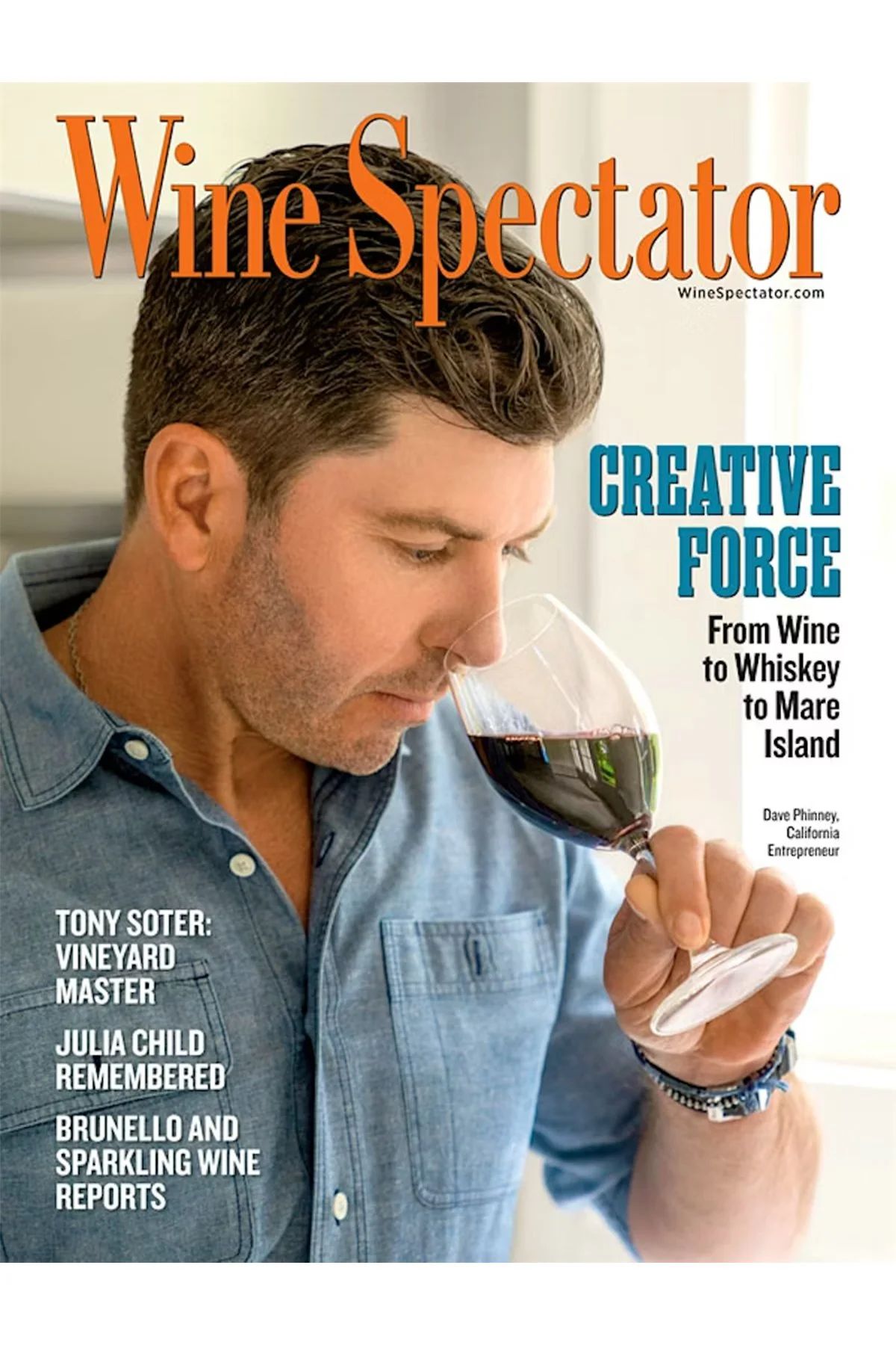 Dave Phinney - Wine Spectator (Cover)
