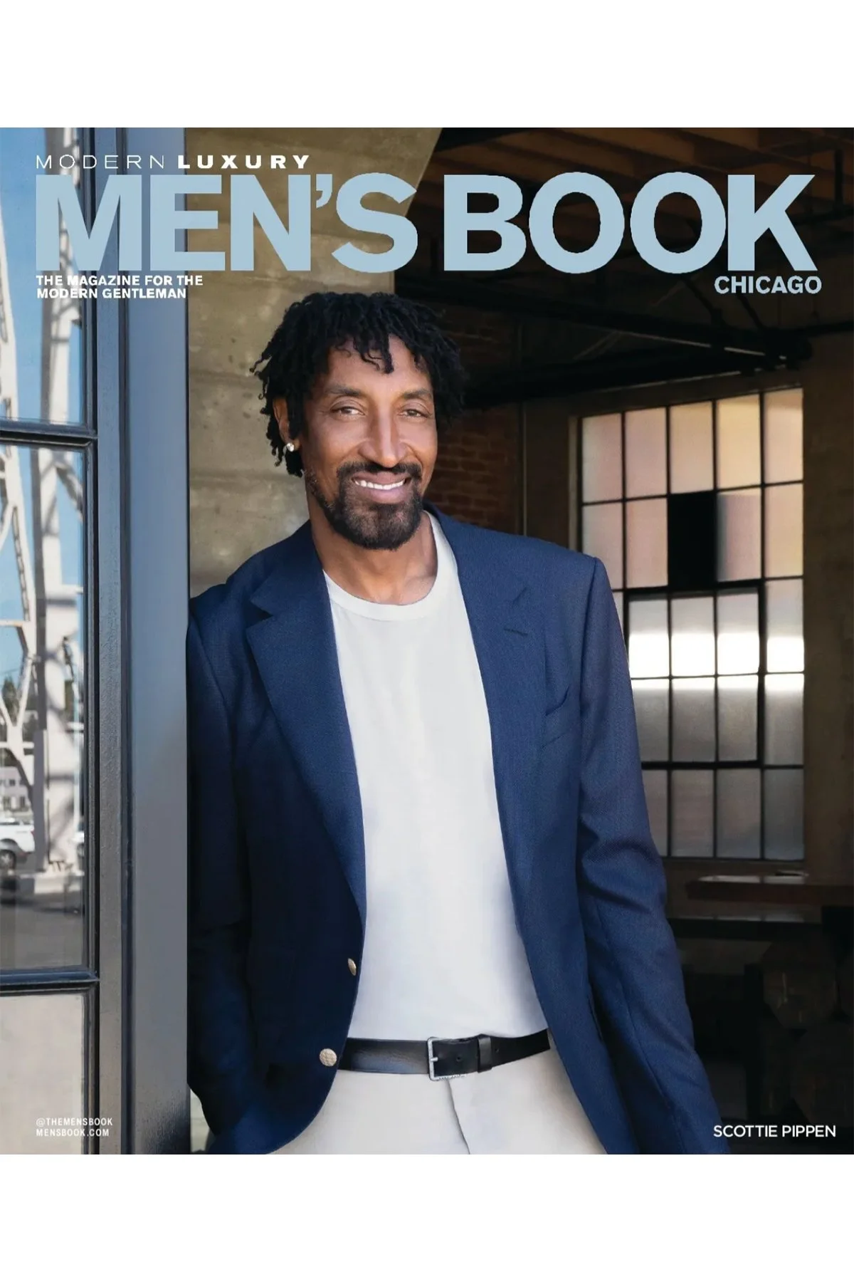 Scottie Pippen - Men's Book (Cover)